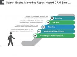 Search engine marketing report hosted crm small business sales services cpb