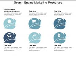 Search engine marketing resources ppt powerpoint presentation show layout ideas cpb