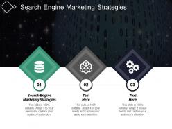 Search engine marketing strategies ppt powerpoint presentation inspiration background cpb