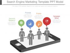 Search engine marketing template ppt model
