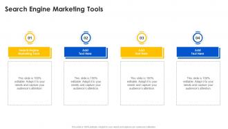 Search Engine Marketing Tools In Powerpoint And Google Slides Cpb