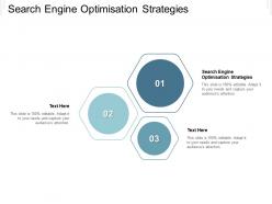 Search engine optimisation strategies ppt powerpoint presentation layouts objects cpb