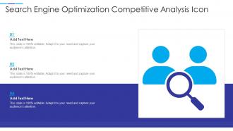 Search Engine Optimization Competitive Analysis Icon