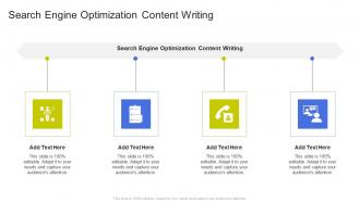 Search Engine Optimization Content Writing In Powerpoint And Google Slides Cpb