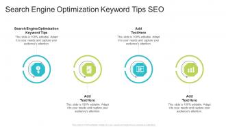 Search Engine Optimization Keyword Tips SEO In Powerpoint And Google Slides Cpb