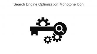 Search Engine Optimization Monotone Icon In Powerpoint Pptx Png And Editable Eps Format