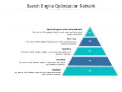 Search engine optimization network ppt powerpoint presentation file picture cpb