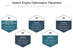 Search engine optimization placement ppt powerpoint presentation portfolio graphics cpb