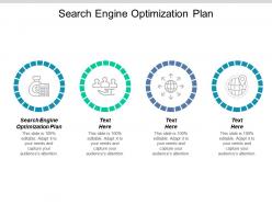 Search engine optimization plan ppt powerpoint presentation slides elements cpb