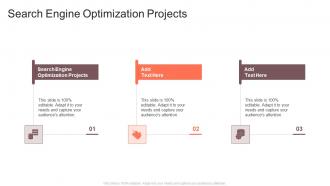 Search Engine Optimization Projects In Powerpoint And Google Slides Cpb