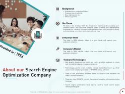 Search Engine Optimization Proposal Powerpoint Presentation Slides