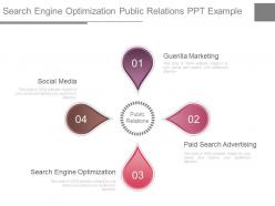 Search engine optimization public relations ppt example