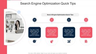 Search Engine Optimization Quick Tips In Powerpoint And Google Slides Cpb