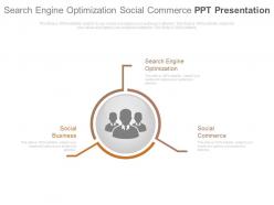 Search engine optimization social commerce ppt presentation