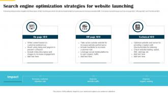 Search Engine Optimization Strategies For Website Launching Website Launch Announcement