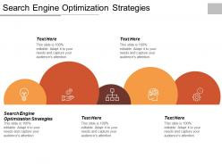 Search engine optimization strategies ppt powerpoint presentation infographic template outfit cpb