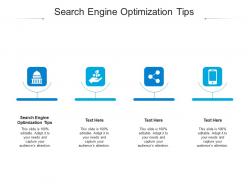 Search engine optimization tips ppt powerpoint presentation layouts examples cpb