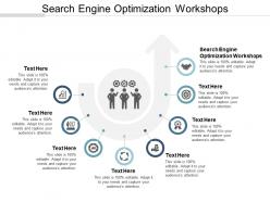 Search engine optimization workshops ppt powerpoint presentation gallery graphics cpb