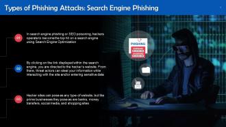 Search Engine Phishing As A Type Of Phishing Attack Training Ppt