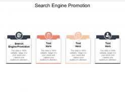 Search engine promotion ppt powerpoint presentation gallery sample cpb
