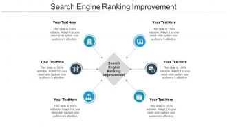 Search engine ranking improvement ppt powerpoint background cpb