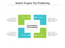 Search engine top positioning ppt powerpoint presentation portfolio graphics tutorials cpb