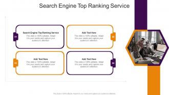 Search Engine Top Ranking Service In Powerpoint And Google Slides Cpb