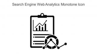 Search Engine Web Analytics Monotone Icon In Powerpoint Pptx Png And Editable Eps Format