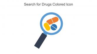 Search For Drugs Colored Icon In Powerpoint Pptx Png And Editable Eps Format
