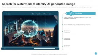 Search For Watermark To Identify AI AI Text To Speech Generator Platform AI SS V