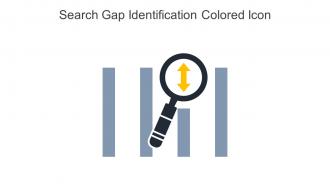 Search Gap Identification Colored Icon In Powerpoint Pptx Png And Editable Eps Format