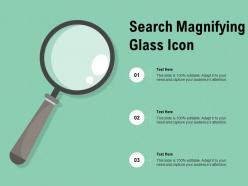 Search magnifying glass icon