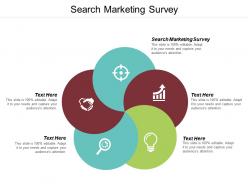 Search marketing survey ppt powerpoint presentation slides icons cpb