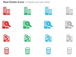 Search multistory apartment value calculation ppt icons graphics