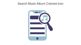 Search Music Album Colored Icon In Powerpoint Pptx Png And Editable Eps Format