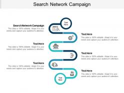 Search network campaign ppt powerpoint presentation styles files cpb