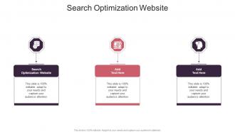 Search Optimization Website In Powerpoint And Google Slides Cpb