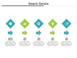 Search service ppt powerpoint presentation styles slide download cpb