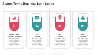 Search Terms Business Loan Leads In Powerpoint And Google Slides Cpb