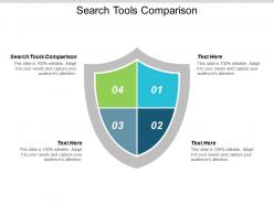 Search tools comparison ppt powerpoint presentation show master slide cpb