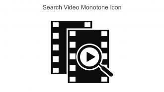 Search Video Monotone Icon In Powerpoint Pptx Png And Editable Eps Format