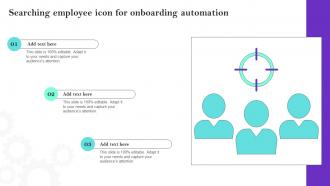 Searching Employee Icon For Onboarding Automation