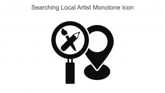 Searching Local Artist Monotone Icon In Powerpoint Pptx Png And Editable Eps Format