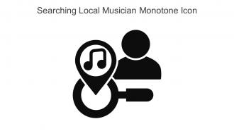 Searching Local Musician Monotone Icon In Powerpoint Pptx Png And Editable Eps Format