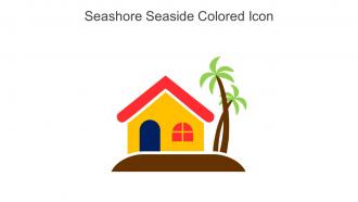 Seashore Seaside Colored Icon In Powerpoint Pptx Png And Editable Eps Format