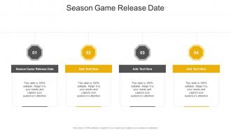 Season Game Release Date In Powerpoint And Google Slides Cpb