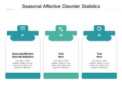 Seasonal affective disorder statistics ppt powerpoint presentation infographic template templates cpb