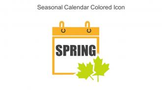 Seasonal Calendar Colored Icon In Powerpoint Pptx Png And Editable Eps Format