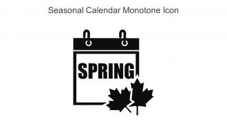 Seasonal Calendar Monotone Icon In Powerpoint Pptx Png And Editable Eps Format