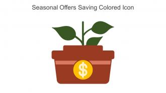 Seasonal Offers Saving Colored Icon In Powerpoint Pptx Png And Editable Eps Format